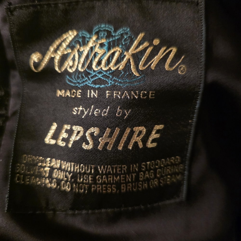 Astrakin By Lepshire Persian Curly Wool Coat Circa 1950s - Picture 10 of 16